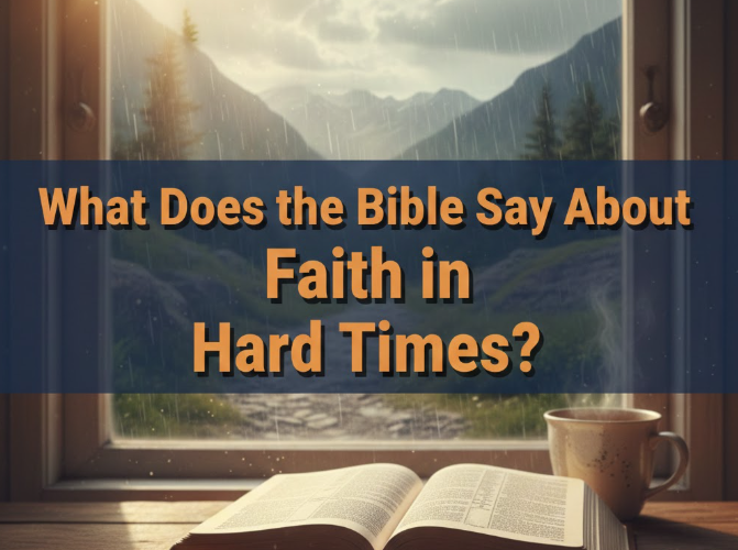 What Does the Bible Say About Faith in Hard Times?