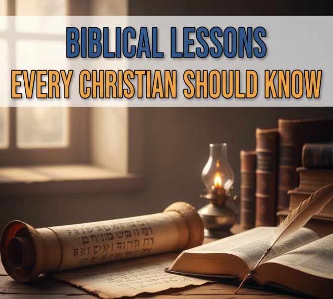 Biblical Lessons Every Christian Should Know