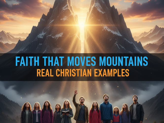Faith That Moves Mountains: Real Christian Examples