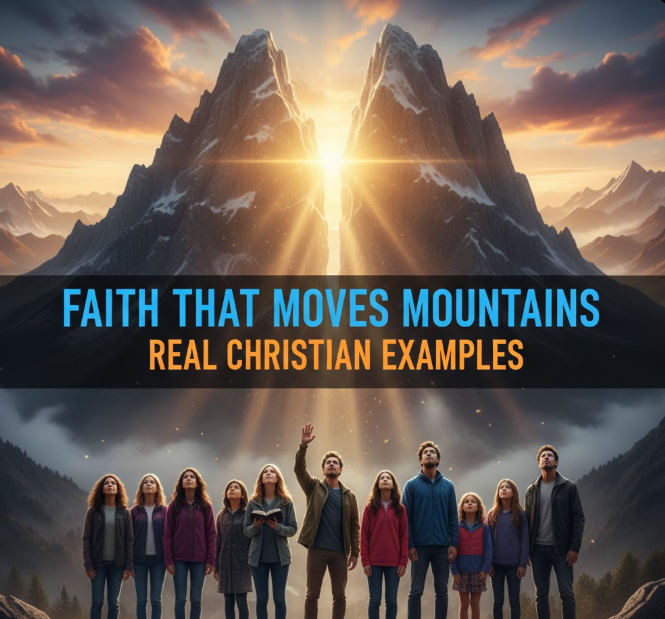 Faith That Moves Mountains: Real Christian Examples