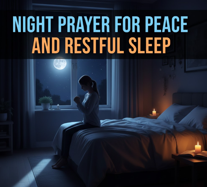 Night Prayer for Peace and Restful Sleep