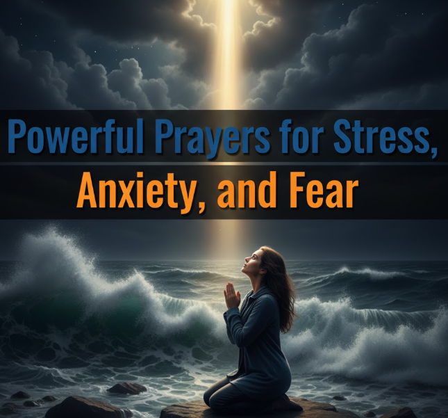 Powerful Prayers for Stress, Anxiety, and Fear