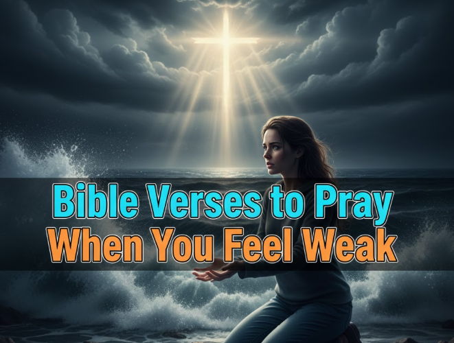 Bible Verses to Pray When You Feel Weak