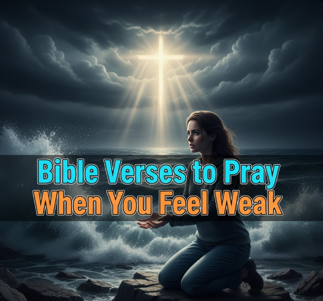 Bible Verses to Pray When You Feel Weak
