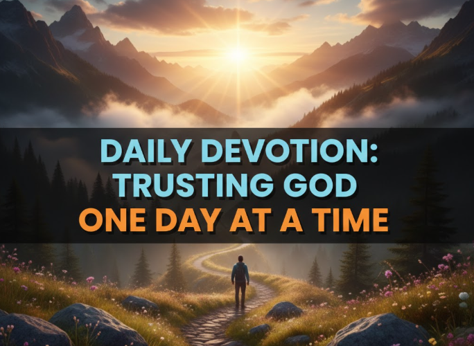 Daily Devotion: Trusting God One Day at a Time