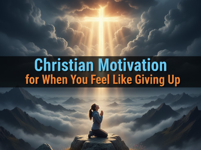 Christian Motivation for When You Feel Like Giving Up