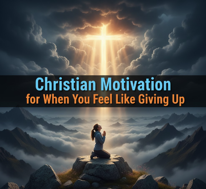 Christian Motivation for When You Feel Like Giving Up