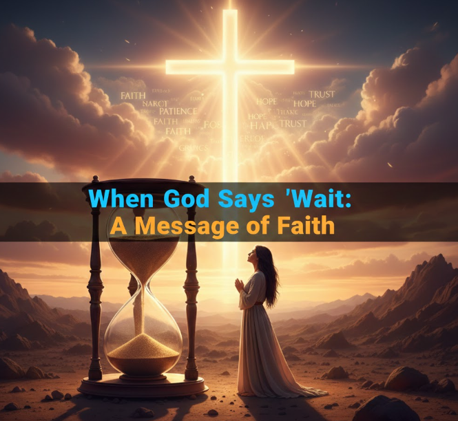 When God Says “Wait”: A Message of Faith