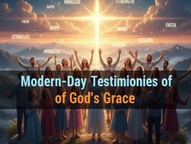 Modern-Day Testimonies of God’s Grace Opening Thoughts