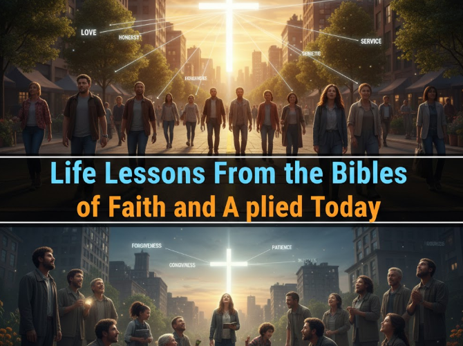 Life Lessons From the Bible Applied Today
